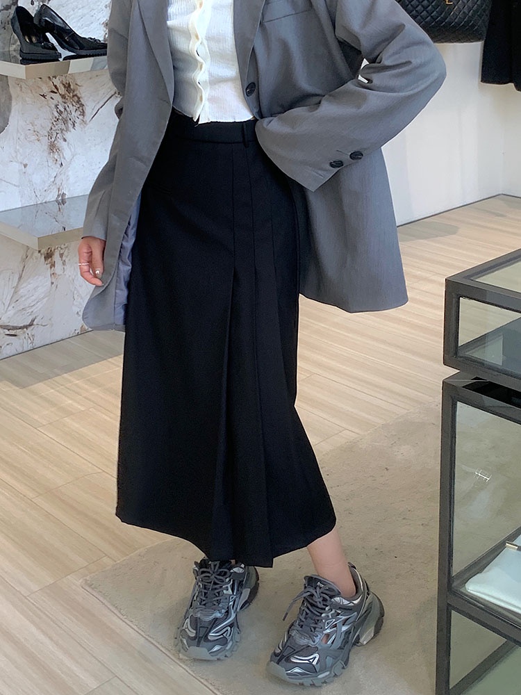 Chân Váy Chữ A Lưng Cao Thời Trang Mùa Thu Hàng Mới 54920 Dành Cho Bạn Nữ