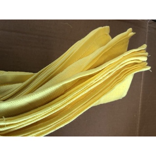 Khăn vuông vàng lau bếp 25cm