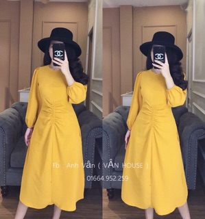 Váy nhún eo cao cấp