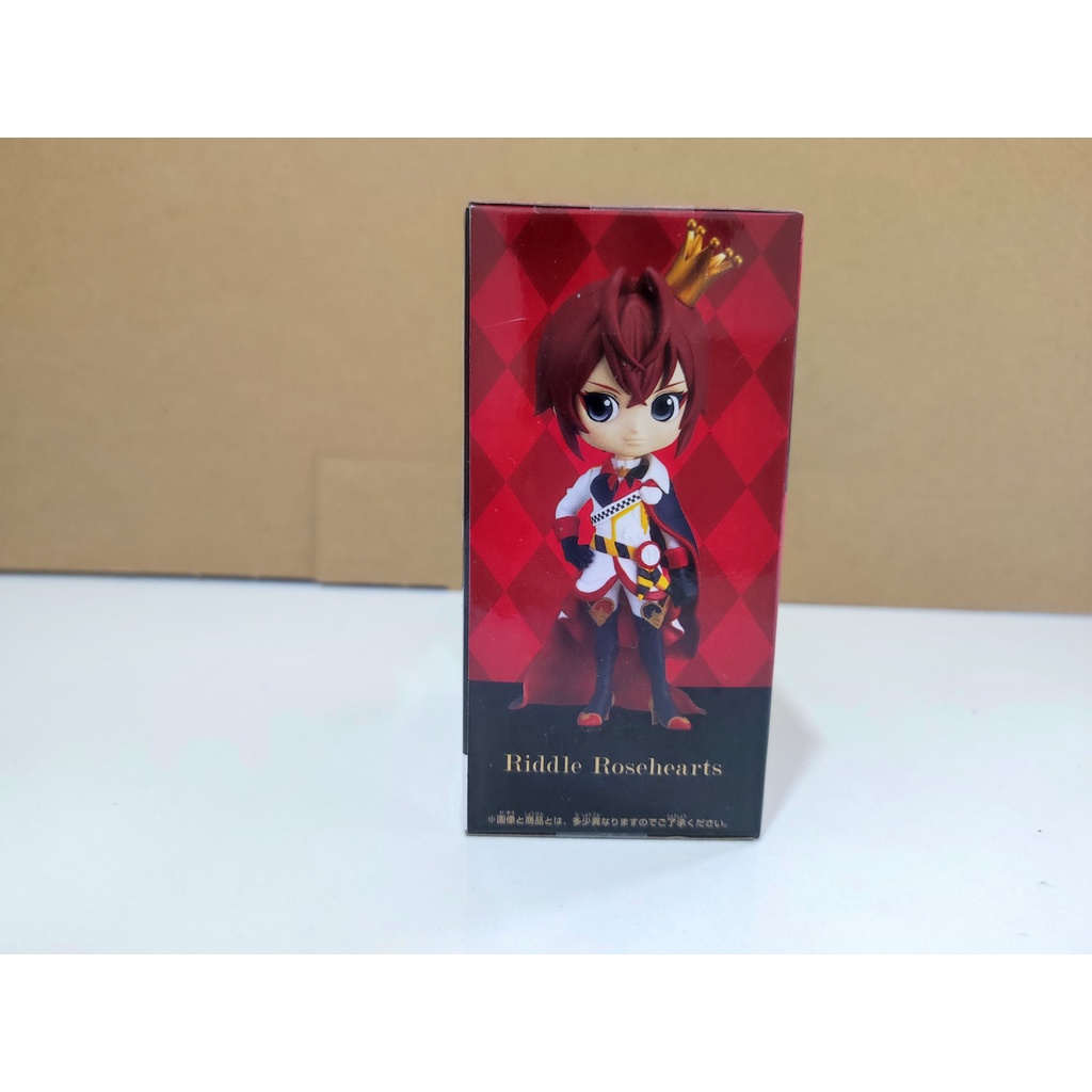 Mô hình chính hãng Nhật Bản Chibi Twisted Wonderland Banpresto - Riddle rosehearts - Q Posket