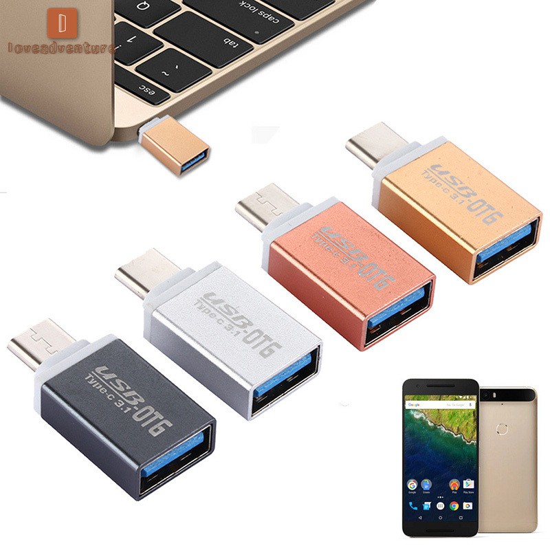 Đầu chuyển đổi cổng cắm USB sang USB 3.1 Type-C OTG cho OnePlus 2 Macbook