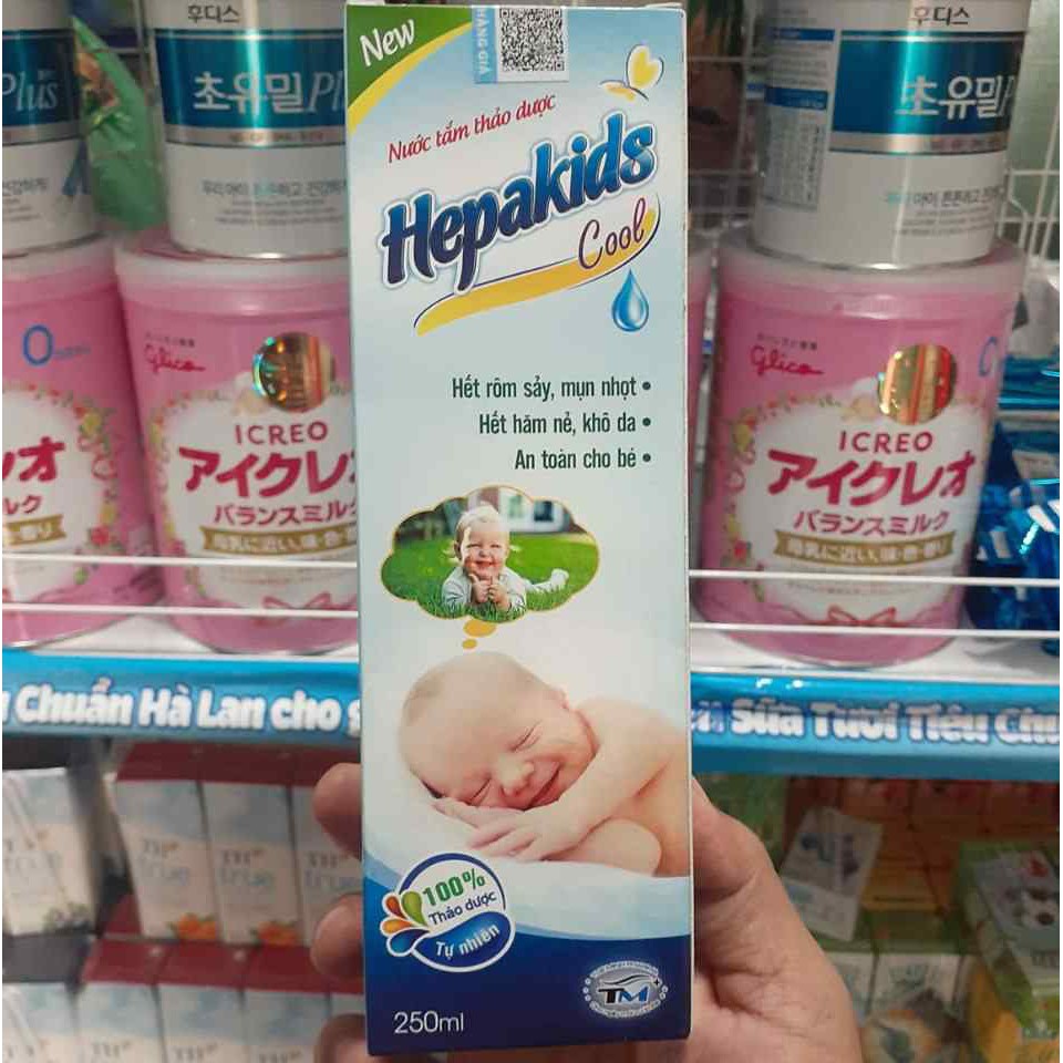 Sữa Tắm Thảo Dược Hepakids 250ml