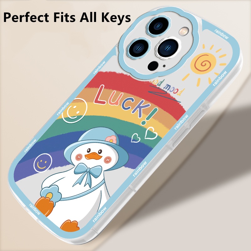 Dllencase Ốp Điện Thoại Silicon Mềm Chống Sốc For iPhone 14 13 Pro Max X / XS / XR 11 / 12 / 13 / Pro / Pro Max C016 / C017