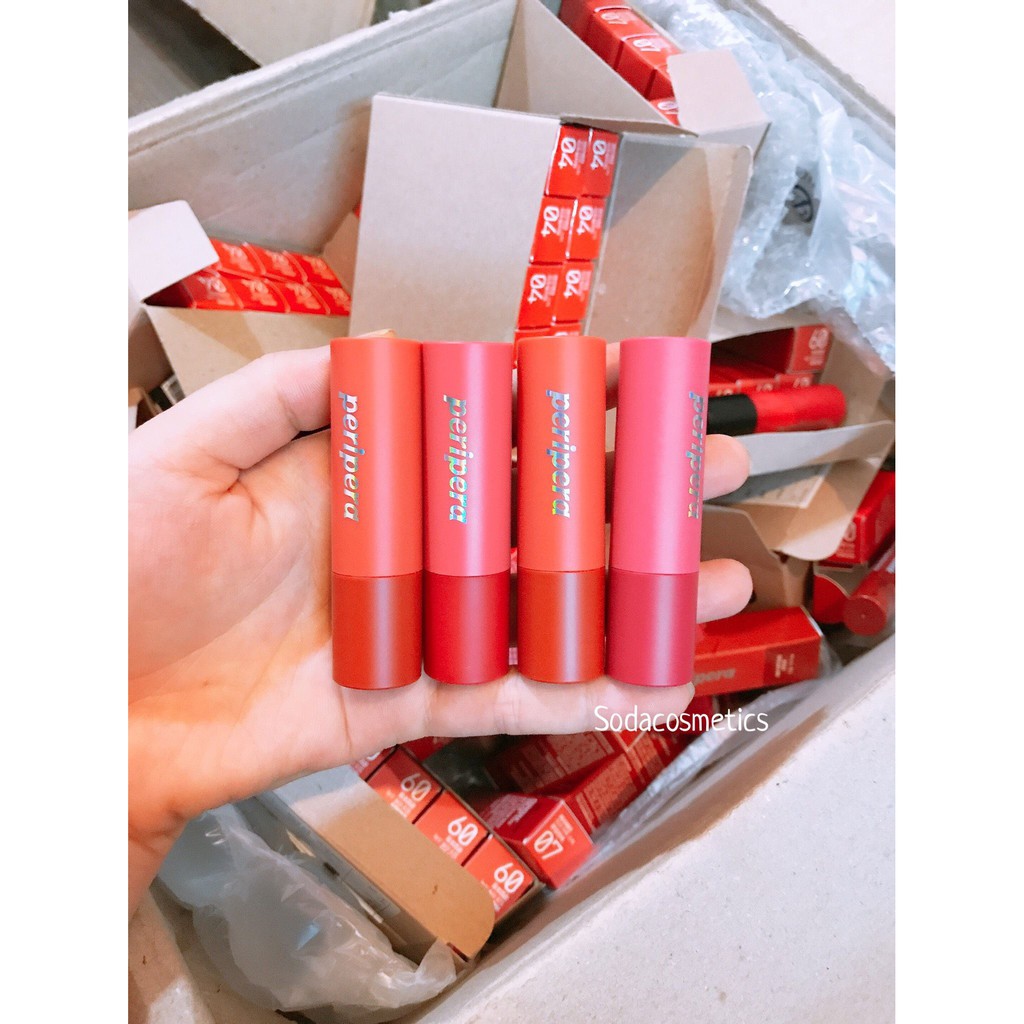 Son Thỏi Lì Peripera Ink Tattoo Stick 2020