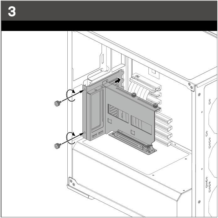 Giá dựng VGA Cooler Master Vertical Graphics Card Holder kit V2