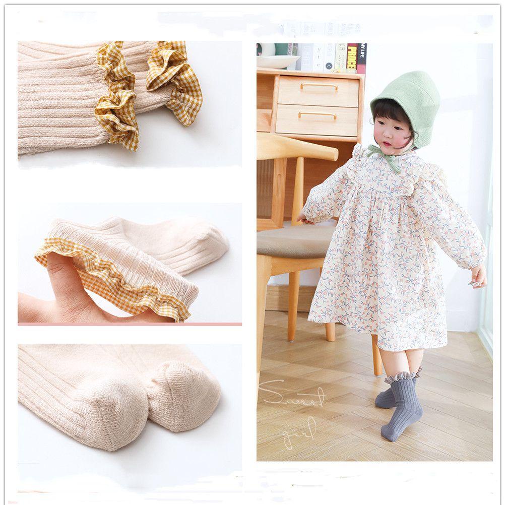 Vớ Cotton Cao Tới Gối Dễ Thương Thời Trang Thu Đông Cho Bé Sơ Sinh