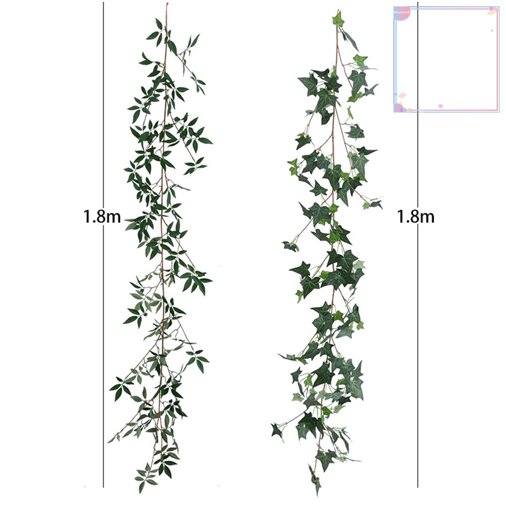 1 Nhánh Cây Nhân Tạo 180cm Màu Xanh Lá Dùng Trang Trí Tiệc