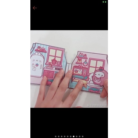 Sách đồ chơi thỏ molang !!!!!👍👍👍👍