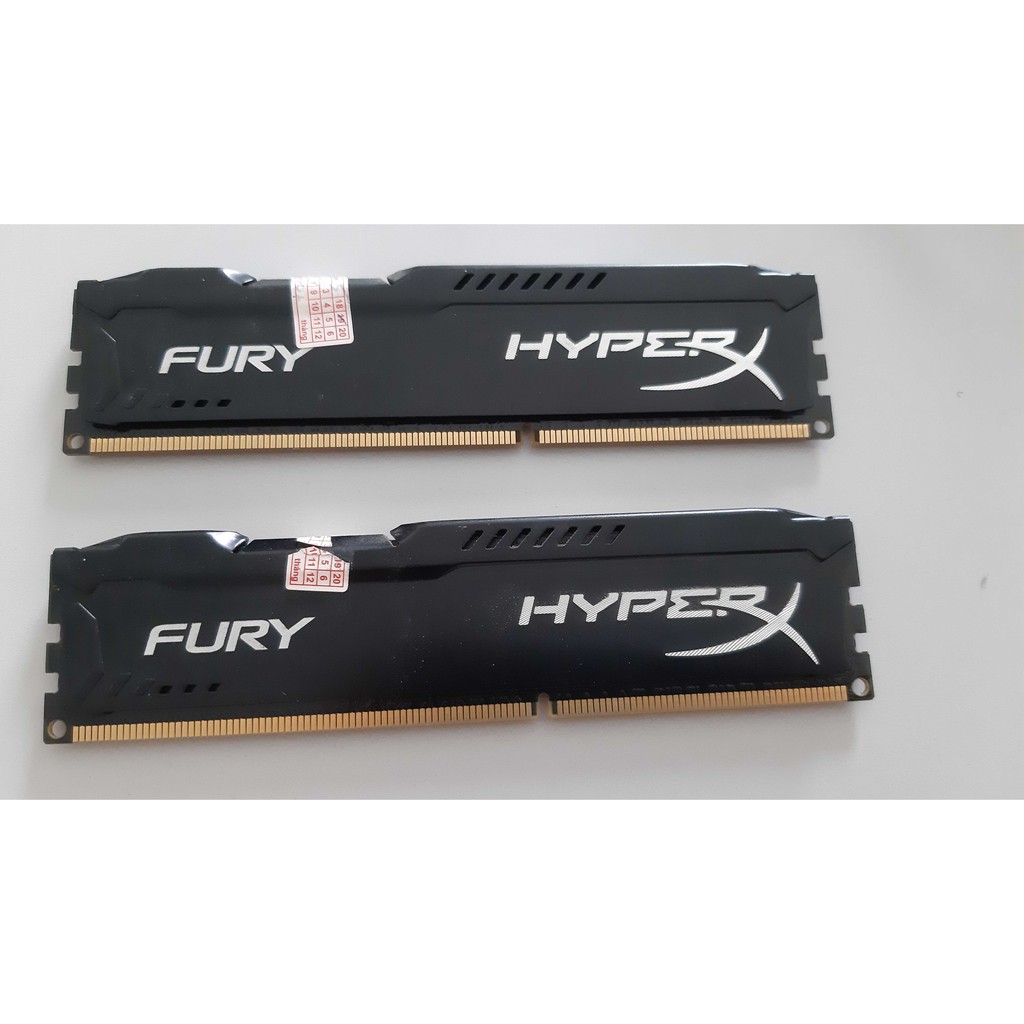 Ram DDR3 HyperX Fury (4GB x 2) bus1600 bán nguyên cặp