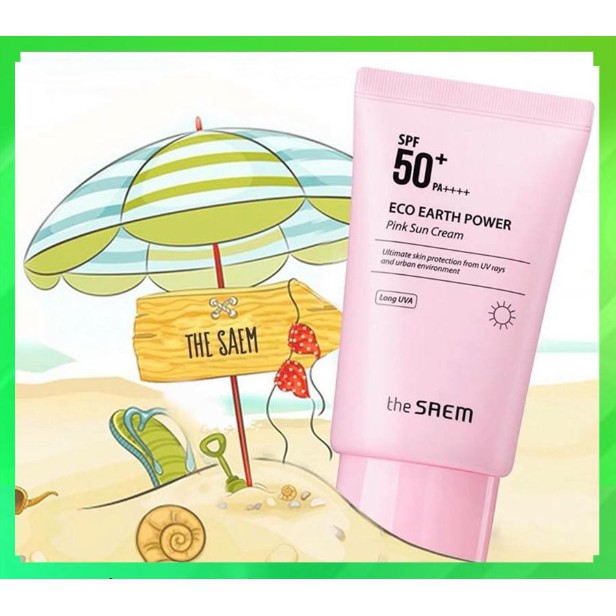 Kem chống nắng The Saem Eco Earth Power SPF 50+