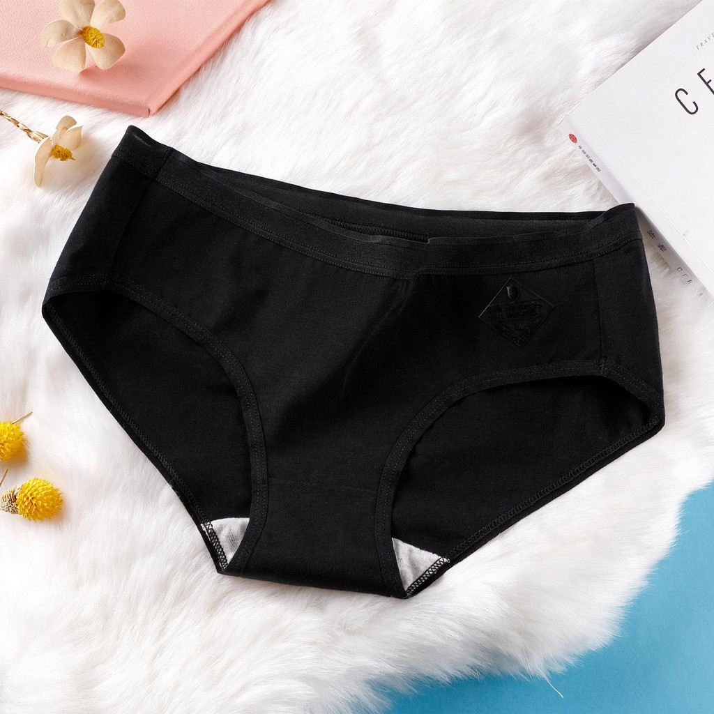 Quần Lót Nữ cotton, Quần lót ren viền in nổi, kháng khuẩn cao cấp UD012 | BigBuy360 - bigbuy360.vn