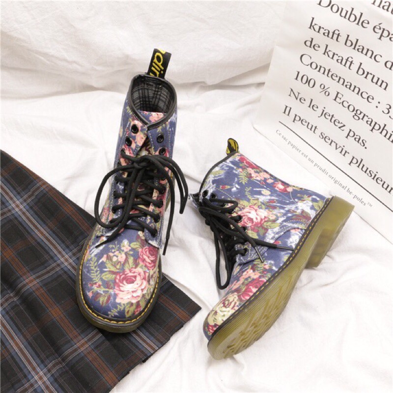 Boots cao hoạ tiết thời trang