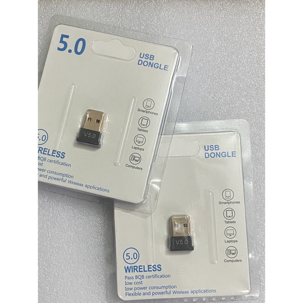 USB Bluetooth Dongle 5.0 giúp máy tính bàn, máy tính cây, Laptop thu phát sóng bluetooth