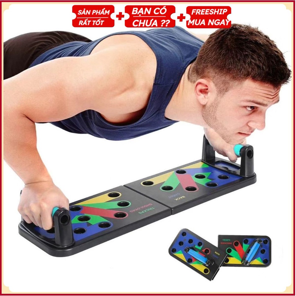 #Dụng Cụ Hít Đất A3 Mới Về Chống Đẩy Đa Năng 12 Trong 1 Chống Đẩy - Tập Gym Tại Nhà Thích Hợp Cho Cử Tạ
