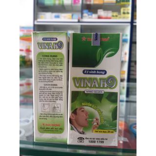 Vinaho xịt họng giảm ho tức thì