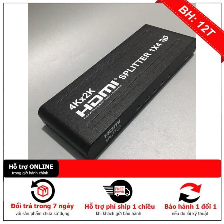 [BH12TH] bộ chuyển đổi 1 ra 4 cổng hdmi