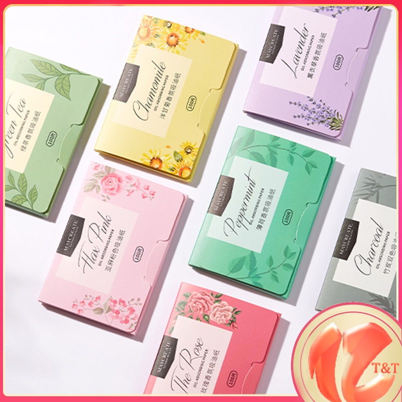 (Chính hãng) Giấy thấm dầu cao cấp 100 miếng Maycreate ( Mẫu Mới )