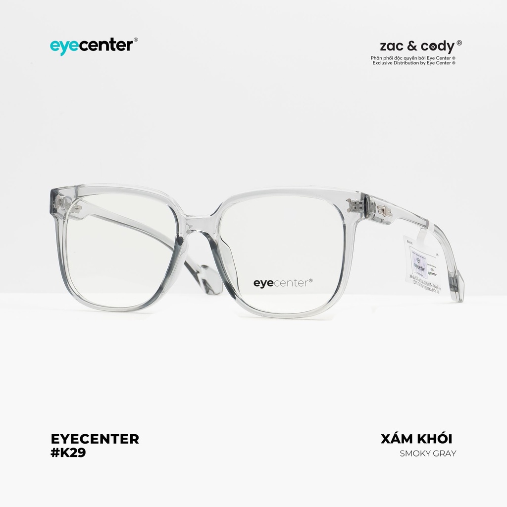 Gọng kính cận nam nữ K29S chính hãng EYECENTER nhựa siêu nhẹ nhập khẩu by Eye Center Vietnam