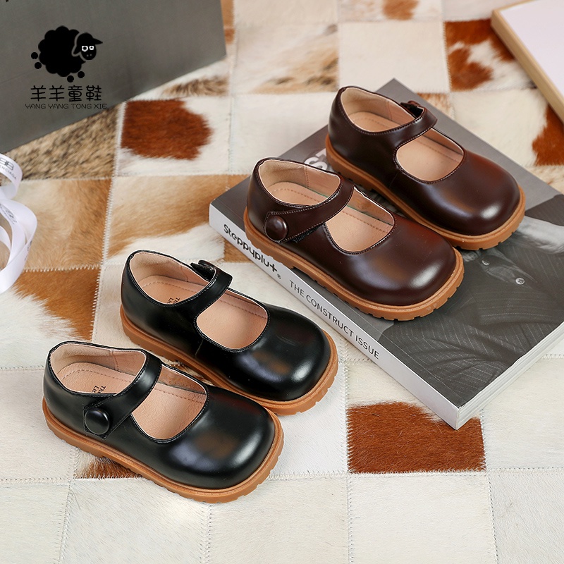 Giày Lười Da Xinh Xắn Cho Bé Gái