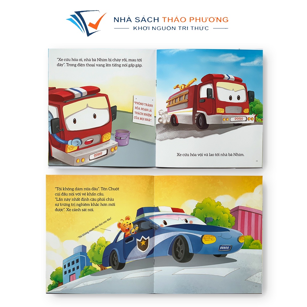 Sách - Câu Chuyện Nhỏ, Bài Học Lớn Dành Cho Trẻ 2 - 6 tuổi ( Bộ 5 cuốn)