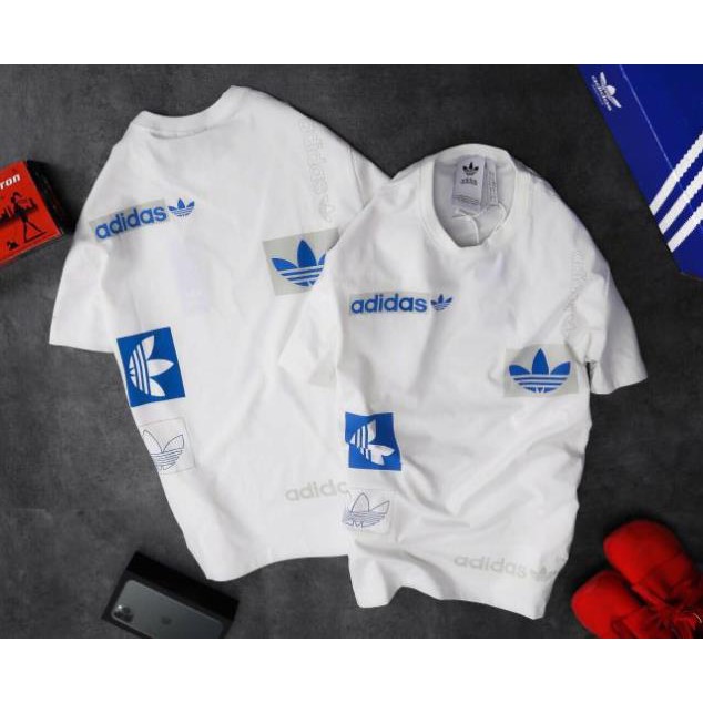 Áo thun nam Adidas.
Vải thun cotton cao cấp, mềm mịn, thấm hút mồ hôi tốt xịn