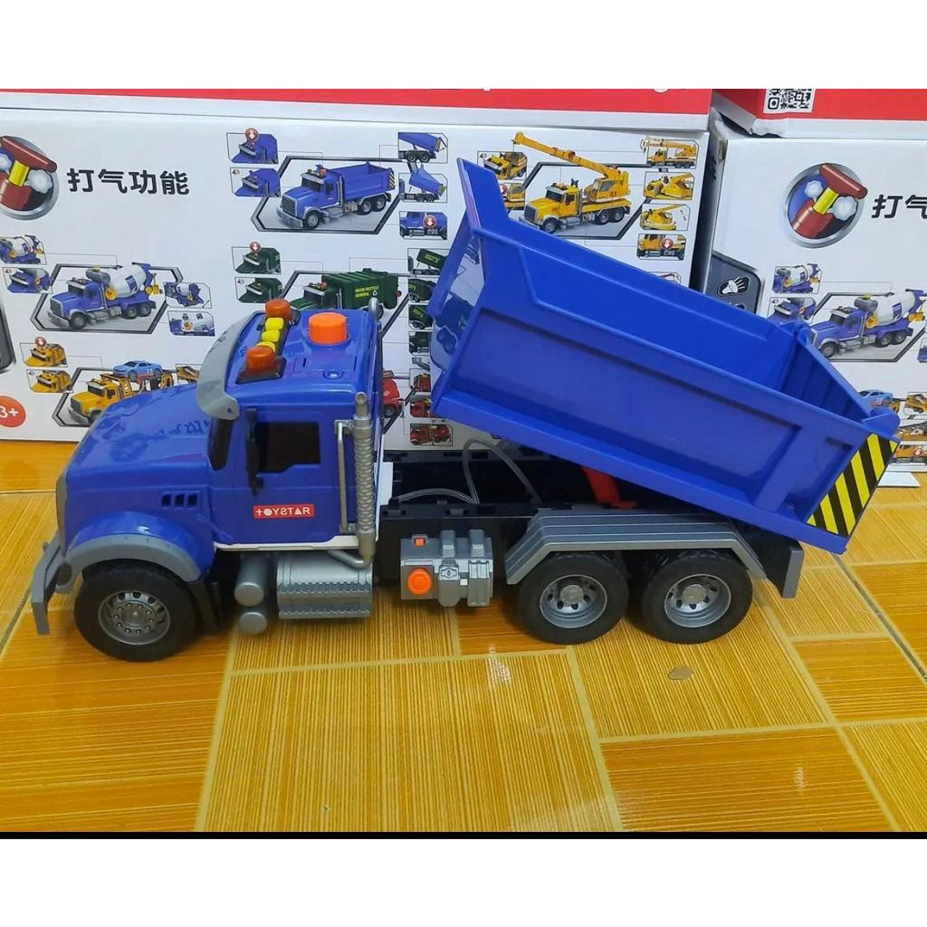 Xe tải chở hàng - xe mô hình cỡ lớn có âm thanh và đèn hãng Toystar
