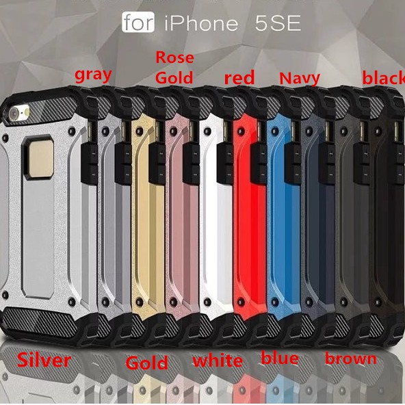 Ốp điện thoại cứng hai lớp chống sốc bảo vệ cho iPhone 5/SE/5S | BigBuy360 - bigbuy360.vn