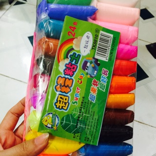 Đất sét nhật sỉ đất xịn đẹp 24 màu