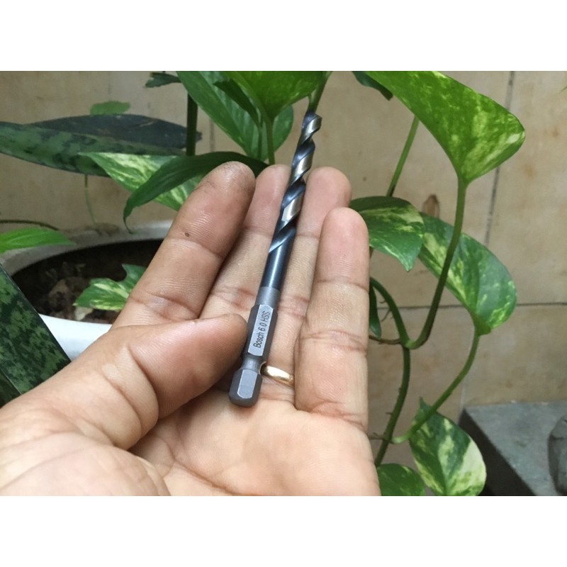 Mũi Khoan Inox BOSCH Impact 6mm-9,8Cm