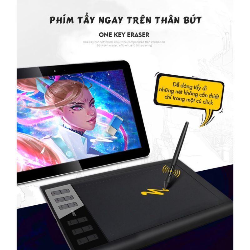 Bảng vẽ điện tử Gaomon 1060 pro 2021