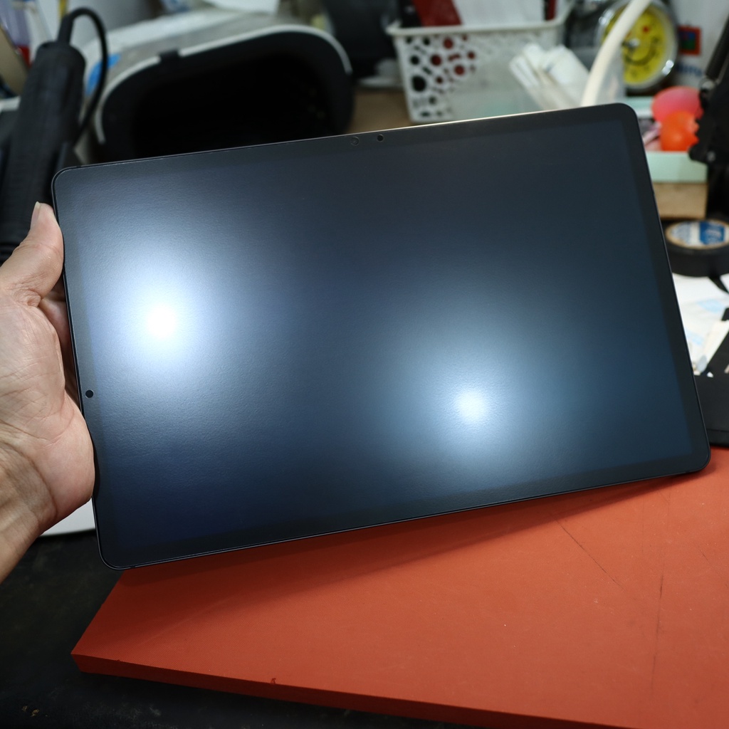 Miếng Dán Paper Like Nhám Mờ Zacase Samsung Tab S8 + PLus Chống Vân Tay Hỗ Trợ Bút