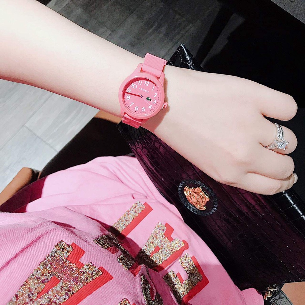ĐỒNG HỒ NỮ LACOSTE WATCH WITH SILICONE STRAP