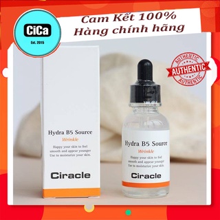 Serum Ciracle [Trắng da 100%-Hàng Auth] Tinh Chất Phục Hồi Da Ciracle Hydra B5 Source Wrinkle Serum