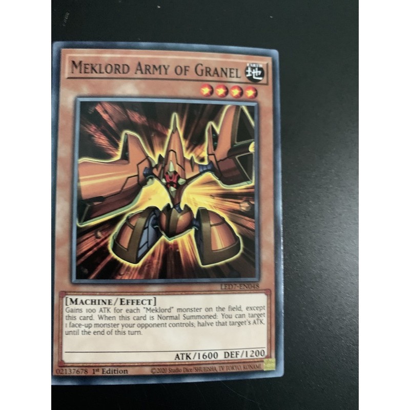 Bài yugioh:meklord army of granel