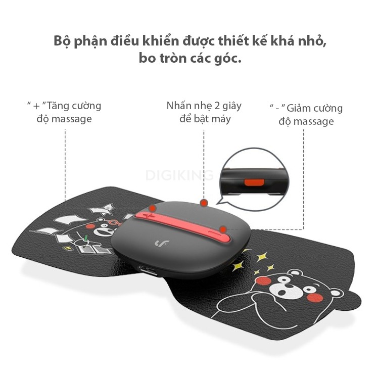 Máy massage thông minh Stiker for Xiaomi Lefan portable massager LR-H006-PURE