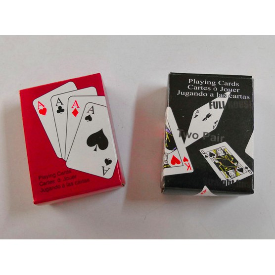 COMBO 2 BỘ Mini Cute Poker - Bài tây Mini - siêu nhỏ siêu cưng