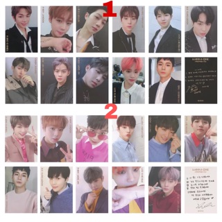 Card WANNA ONE I PROMISE YOU DAY có chữ ký