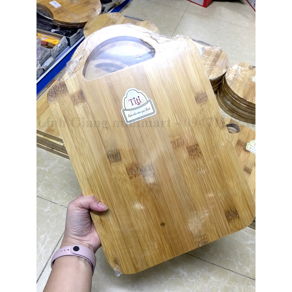 Thớt tre cao cấp kháng khuẩn Titi dùng cho nhà bếp Hàng Việt nam chất lượng cao