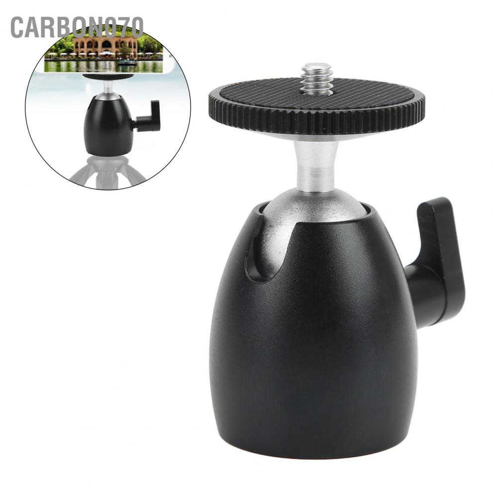 Carbon070 Mini Ball Head 360 Degree Panoramic Ballhead with Standard 1 4 Screw for Mounting Action Camera Mobile Phone thumbnail