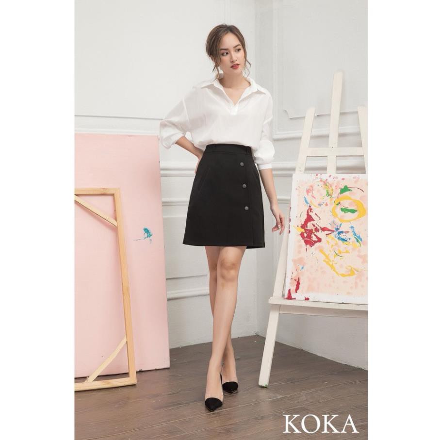 [CHÂN VÁY] Chân Váy Công Sở, Chân Váy Chữ A Phối Nút Cực Đẹp [KÈM ẢNH THẬT] | BigBuy360 - bigbuy360.vn