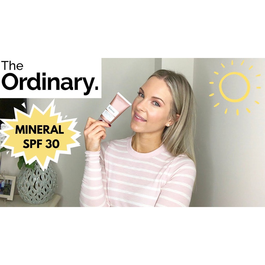 Kem chống nắng khoáng chất The Ordinary Mineral UV Filters SPF 30 with Antioxidants