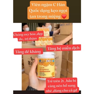 Viên ngậm Vitamin C Hàn Quốc 🇰🇷