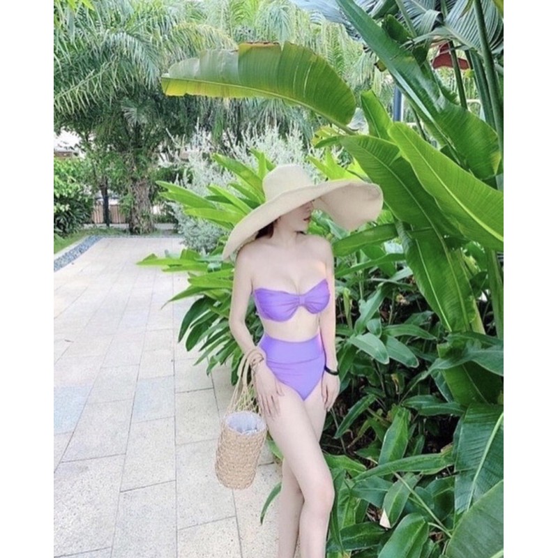 Bikini/ Đồ bơi 2 mảnh quần cạp cao che bụng form siêu đẹp (kèm feedback)