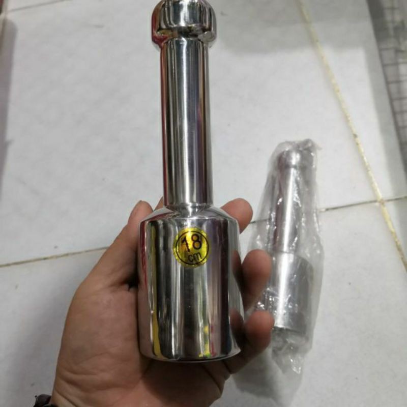 Chày inox 304 chính hãng, chày giã cua hành tỏi tiêu đập đá...inox 304