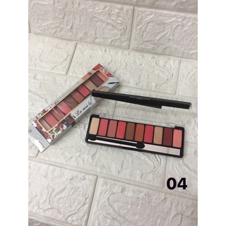 Phấn mắt La Mei La 10 ô Makeup Studio Deluxe Eyeshadows 04