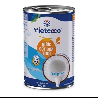 Nước cốt dừa vietcoco lon 400ml