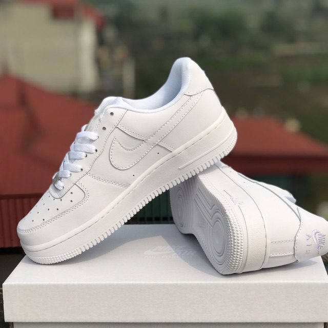 [ CHUẨN 1:một ] Giày AF1 trắng FULL BOX
