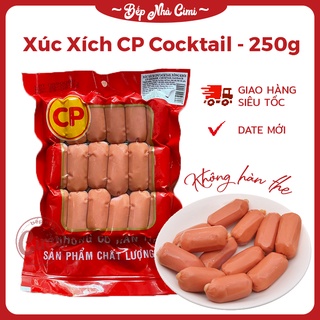 Xúc xích cocktail xông khói cp 250g - xúc xích bi cp - bếp nhà cimi
