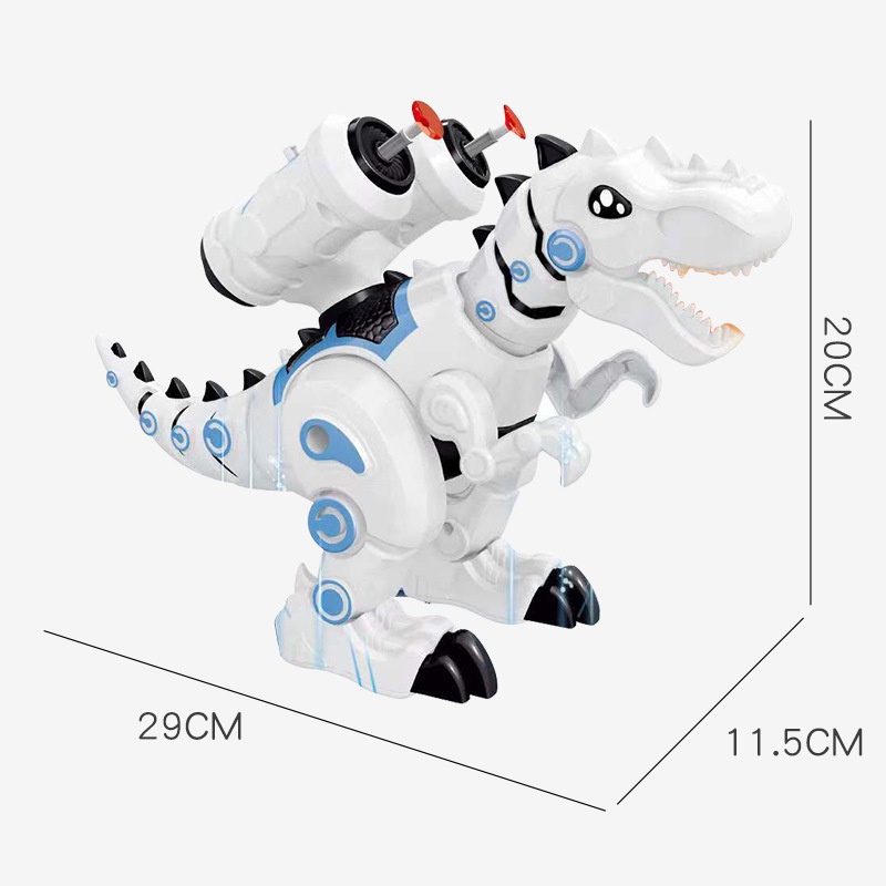 Khủng Long Robot Có Hiệu Ứng Phun Lửa Và Nước Kích Thước Lớn - Đồ Chơi Giải Trí Cho Trẻ Em
