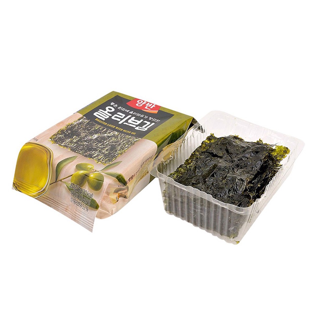 Lốc 3 Rong biển ăn liền olive Dongwon 3*5g